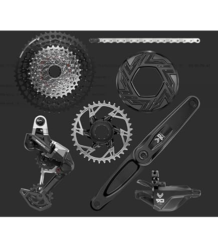 Amazon | SRAM NX Eagle ファットバイククランクセット - 175mm
